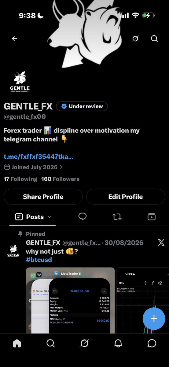 gentle_fx00's tweet photo. MARKET CRUSHED! TIME TO SHARE THE WEALTH! 💰
​Just printed massive numbers on Gold (check the slides 📈🚀), and we’re celebrating by blessing the family. We are dropping $50 each for 5 lucky winners!
​How to Enter:
​1️⃣ Follow me on X
2️⃣ Like & Repost this post ❤️🔁
3️⃣ Join the Telegram channel: https://t.co/jI6DEsiZRN 📲
4️⃣ Drop your proof (screenshots of your follow, repost, and TG join) in the comments! 👇
​Let’s get this money together. Winners picked soon! 🥂🔥
#xauusd