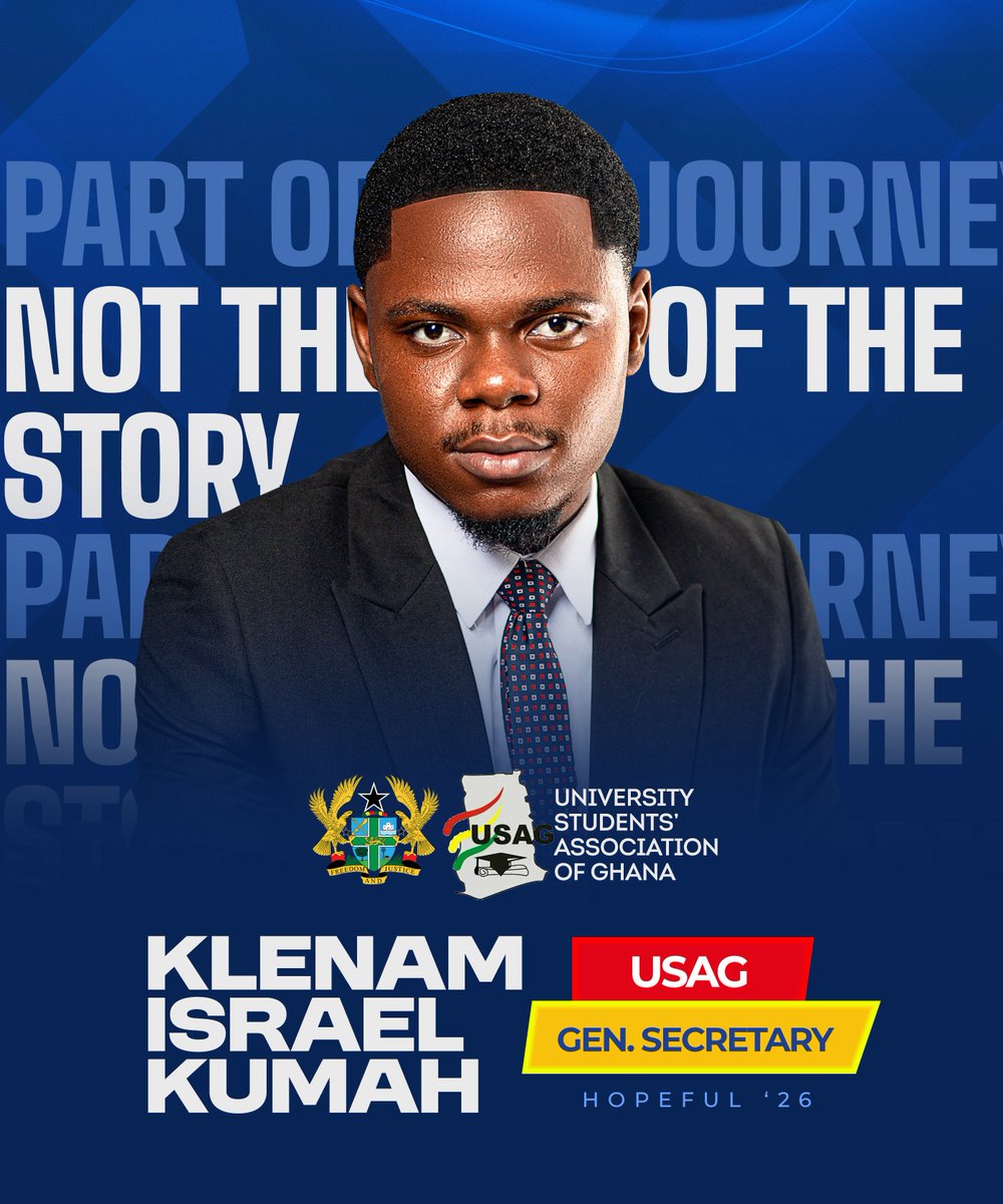 kumah_israel5's tweet photo. Part of the journey, not the end of the story.
Every chapter carries its lessons. Every step adds to the story. And some pages are simply written to prepare you for what comes next.
The journey continues. ✍🏾
#TheWriteHand
#WhoHoldsThePen https://t.co/ZcYvum2yZY