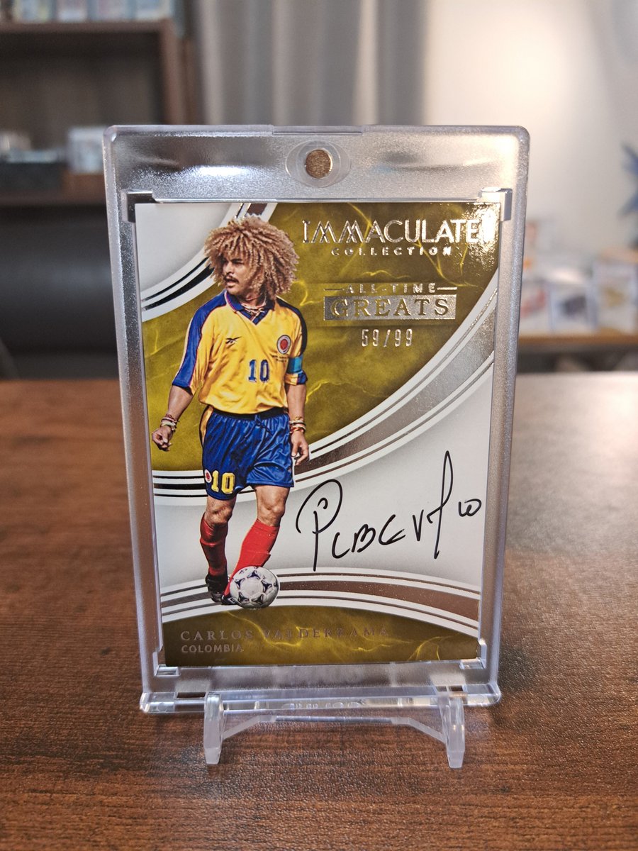 spitz0603's tweet photo. 2017 PANINI IMMACULATE
COLLECTION 
SOCCER ALL-TIME GREATS /99
CARLOS BALDERRAMA 
バルデラマ🇨🇴 https://t.co/KHBd62r66Y