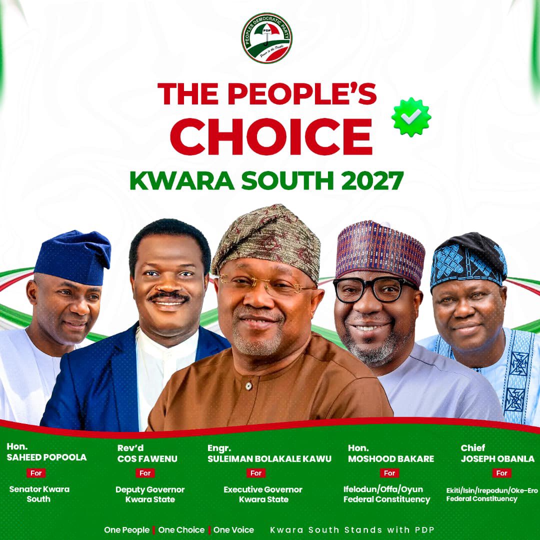 Honbakare27's tweet photo. Kwara South People’s choice ✅ 

PDP all the way .

IRORUN DE! https://t.co/V3HKWc5MhS