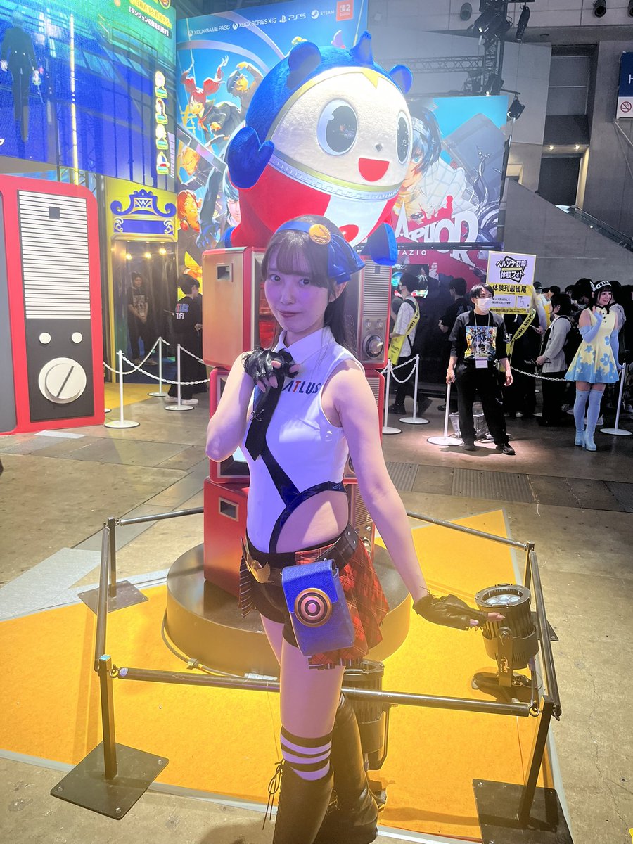 akato_8's tweet photo. 一緒に撮れたぜ🥳

 @osushi___desu 
#そらの
#tgs2026 https://t.co/FSWqAYimQU