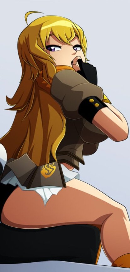 ServentGoku's tweet photo. Goku is perched on the edge of a crate, golden hair cascading down his back, he’s twisted at the waist, looking back over his shoulder at The Reader, the cropped brown jacket rides up just enough to show a flash of skin above his belt. "Hey, didn't see you there!" https://t.co/hmV4OILlGV