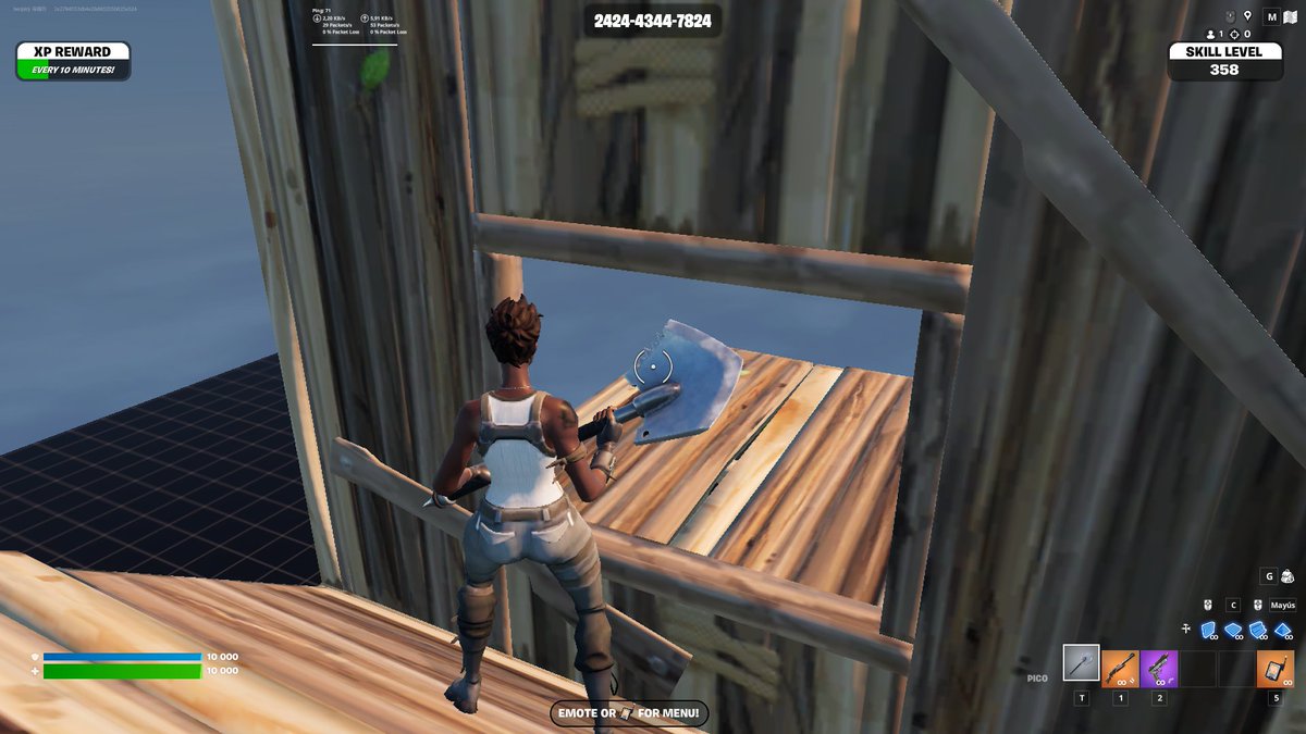 benjskyyy's tweet photo. Can you fix the ping bug? It used to be 60ms.@FNCompetitive https://t.co/0c7zg4eTBx