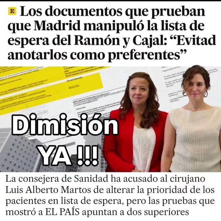 ELTOLAVARA6's tweet photo. Los documentos que demuestran que el gobierno de la loca de la puerta del sol manipula las listas de espera de la sanidad  EXISTEN..No fue el cirujano.Nadie dimitirá, lo seguirá negando sabiendo que no le pasará nada...Para eso están sus amigotes los de las Togas.Qué vergüenza 😡 https://t.co/4jisuVK8d1