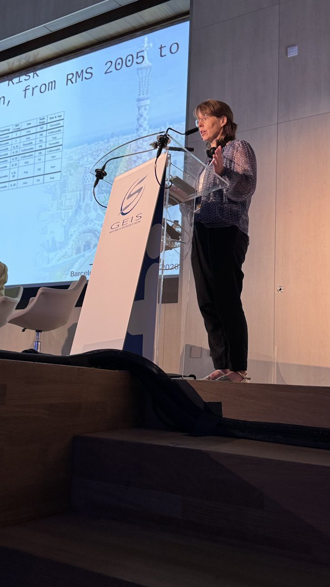 GrupoGeis's tweet photo. New treatment opportunities
Lucy Metayer presenta nuevas oportunidades terapéuticas en rabdomiosarcoma.
#GEIS #Rhabdomyosarcoma #SarcomaWeek26 https://t.co/I02OvcXjg6