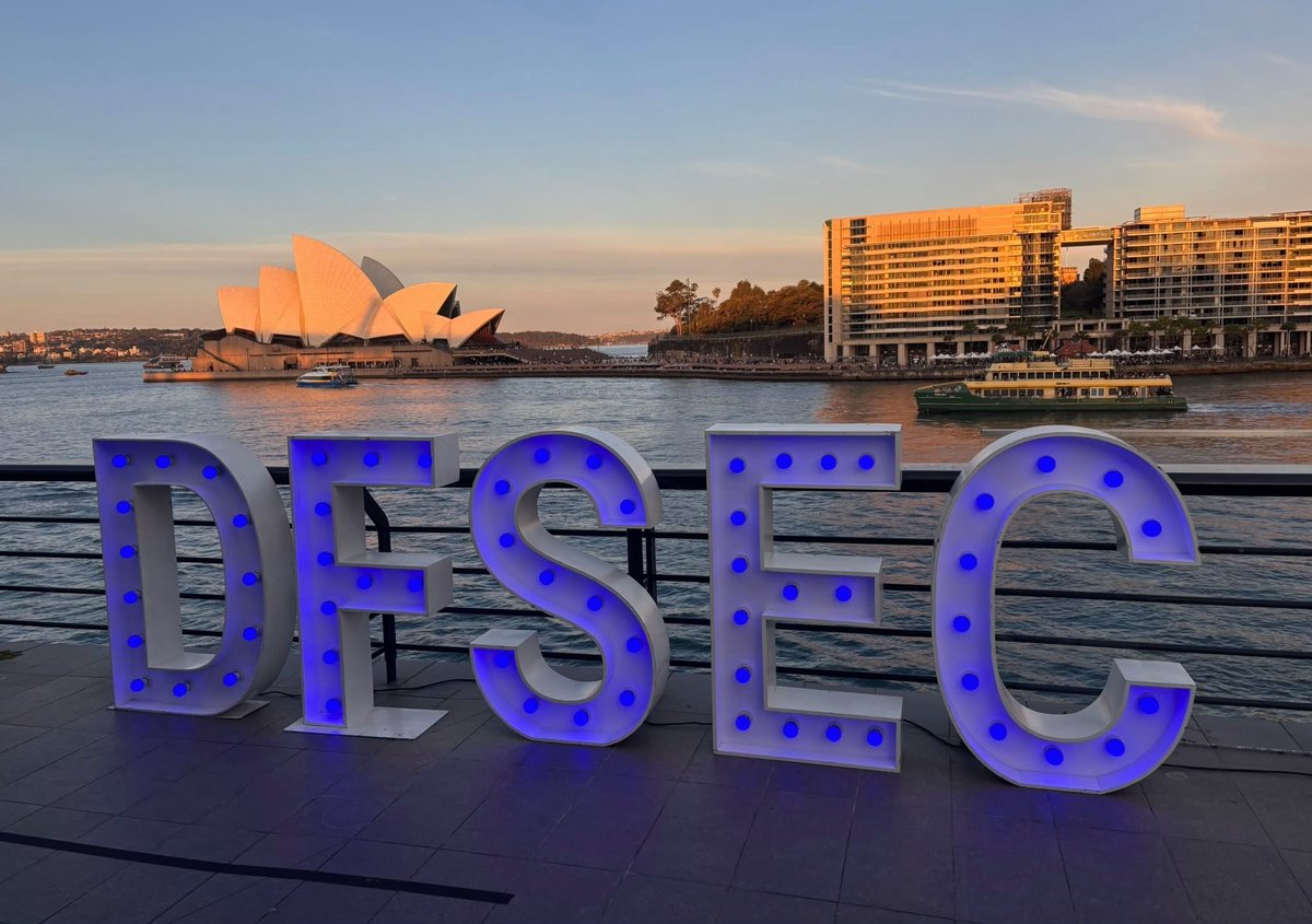 dfsec_com's tweet photo. Beautiful Sydney! 🇦🇺

Ready to party @UnpromptedAU? 🎉 https://t.co/7qXZZy9lii
