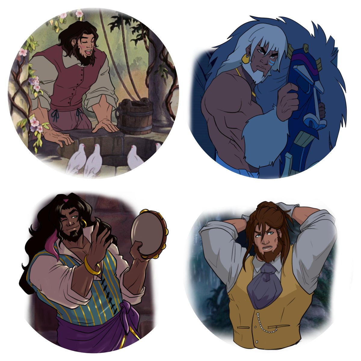 EleonoraFo28465's tweet photo. Hello everyone! ✨ Just joined Twitter to share my art. I draw Bara characters and chunky/beefy guys 🐻❤️🧡💛💚💙💜
If we're talking about fan art, I love drawing Rule 63 versions. ❤️‍🔥
Here are some of my favorite pieces. #MaleArt #ArtistOnTwitter  #artintroduction https://t.co/AM6JutkGfm