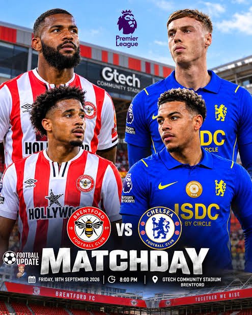 EDITSWITHJOSH's tweet photo. 10k prize for whoever get the correct score ⤵️
Drop in the comments ⤵️✅
Brentford vs Chelsea ⚽️
Predictions ends 1hr to the match

Note: you must be following https://t.co/hRmkLwrRdq