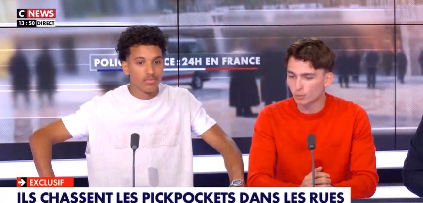 morandiniblog's tweet photo. (4 captures) Merci aux internautes qui enquêtent et découvrent le passé de ces deux garçons !

Voilà qui permet de mieux comprendre qui est Tourad Cheikh et son ami Gabriel Lefebvre-Filleau qui étaient sur le plateau de Cnews et on comprend mieux leurs objectifs ! 

Et oui, on s’est fait piéger ! Cela nous servira de leçon !