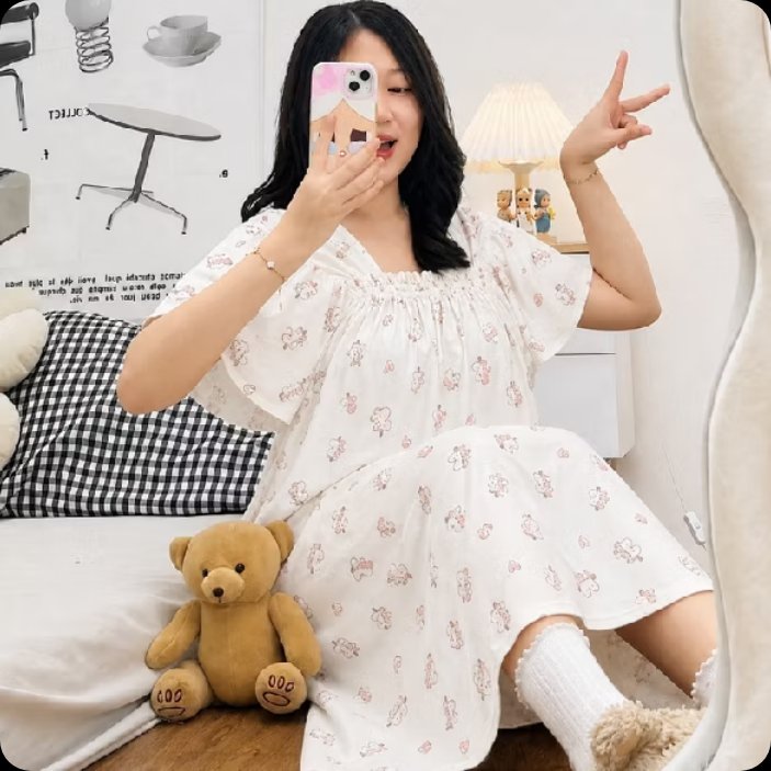 lkrstlk's tweet photo. Prioritas kenyamanan buat tidur buat aku itu pakaian yang adem dipake, salah satunya daster ini yang banyak motif lucunya🤩🥳
Rekomen daster adem👇🏻
https://t.co/5Uheew2l2A https://t.co/0OuR0gcH2b