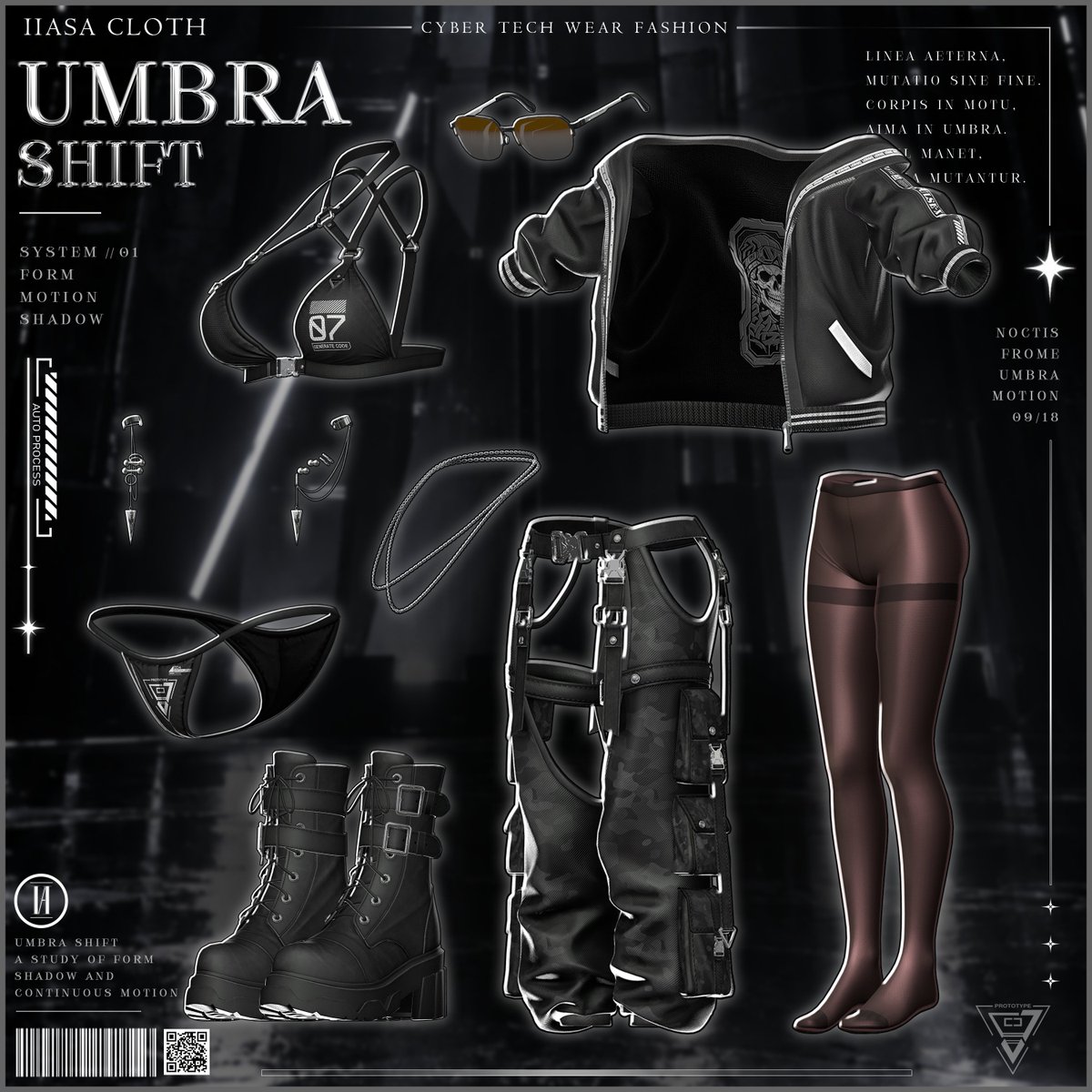 SAK_5654's tweet photo. 〖✦UMBRA SHIFT✦〗
✨発売記念セール&RTイベント✨ 

🛍️:https://t.co/mvcSYs1rRN

📢発売を記念して、このツイートをリツイートとフォローをお願いします！

抽選で9/23日に3名様にフルパックをプレゼント!

❤️BOOTHのスキーが200上がるたびに当選人数を1人ずつ追加します！

🗓️ PRICE & SCHEDULE (JST/KST)
✨ 発売当日！ 大幅セール ✨
⌛ 09/18（金)18:00~ 09/19（土）00:00

単品：1600>900
フルパック：3200>1600

⭐ 発売記念期間限定セール ⭐
⌛ 09/19（土）00:00 〜 09/28(月）00:00

単品：1600> 1200
フルパック：3200> 2400

♧ 通常価格
単品：1600円 / フルパック：3200円

♣️12 アバター対応 ♣️
Shinano/Milltina/MAYO/Chocolat/Chiffon/
Rurune/Kaguya/KUMALY/Airi/Airi/Milfy/Sio

#VRChat #booth_pm #IIASAShop