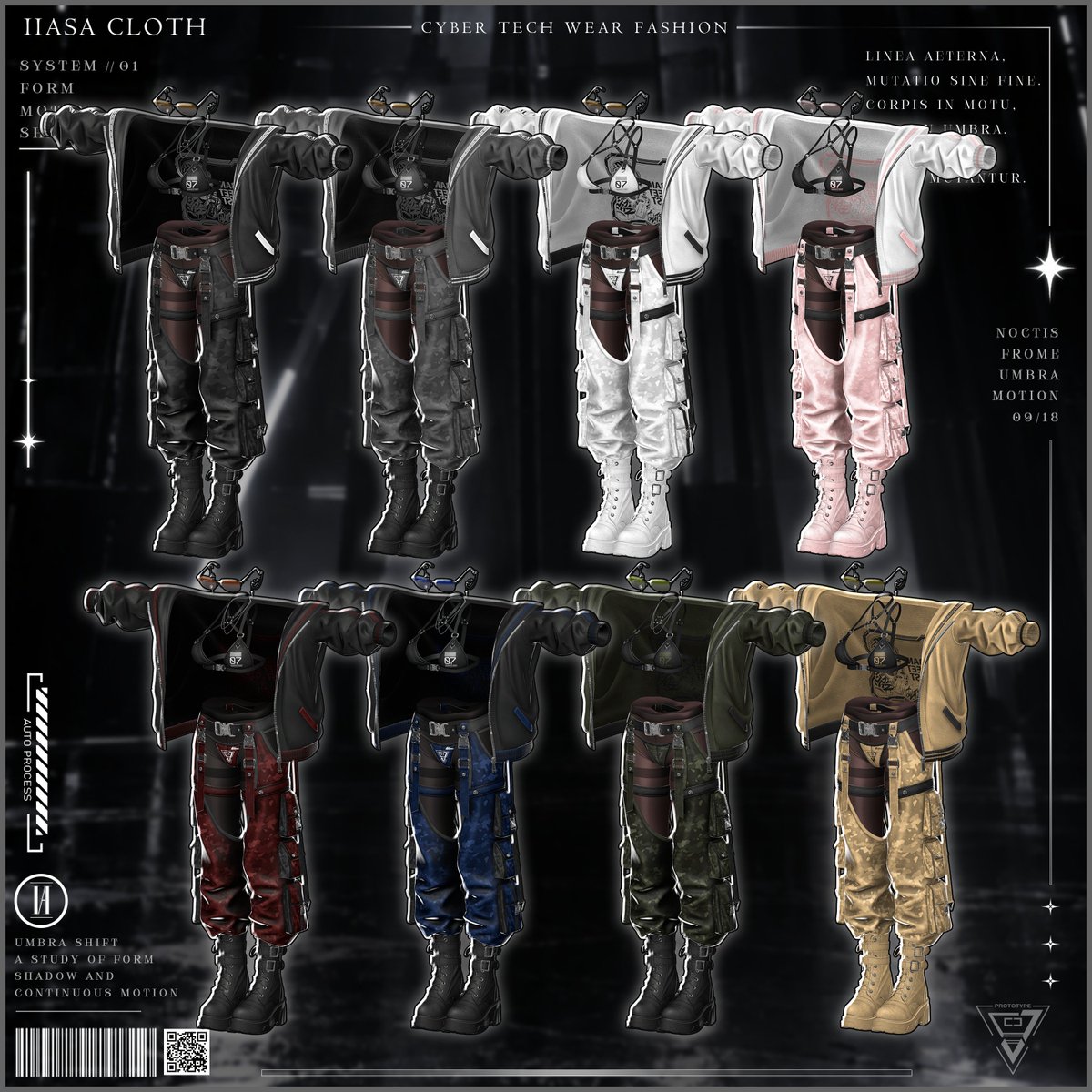 SAK_5654's tweet photo. 〖✦UMBRA SHIFT✦〗
✨発売記念セール&RTイベント✨ 

🛍️:https://t.co/mvcSYs1rRN

📢発売を記念して、このツイートをリツイートとフォローをお願いします！

抽選で9/23日に3名様にフルパックをプレゼント!

❤️BOOTHのスキーが200上がるたびに当選人数を1人ずつ追加します！

🗓️ PRICE & SCHEDULE (JST/KST)
✨ 発売当日！ 大幅セール ✨
⌛ 09/18（金)18:00~ 09/19（土）00:00

単品：1600>900
フルパック：3200>1600

⭐ 発売記念期間限定セール ⭐
⌛ 09/19（土）00:00 〜 09/28(月）00:00

単品：1600> 1200
フルパック：3200> 2400

♧ 通常価格
単品：1600円 / フルパック：3200円

♣️12 アバター対応 ♣️
Shinano/Milltina/MAYO/Chocolat/Chiffon/
Rurune/Kaguya/KUMALY/Airi/Airi/Milfy/Sio

#VRChat #booth_pm #IIASAShop
