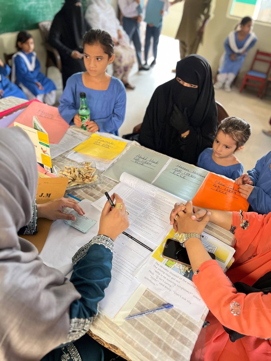 SELDGOS's tweet photo. The first assessment results of #ECCE have been announced at Government Boys Secondary School (GBSS) Tameer-e-Nau No.1, Nazimabad, #Karachi. Congratulations to our little stars for their achievements and enthusiastic participation.

#GovernmentOfSindh #SELD #SindhEducation #SindhSchools 
@sardarshah1 @BBhuttoZardari