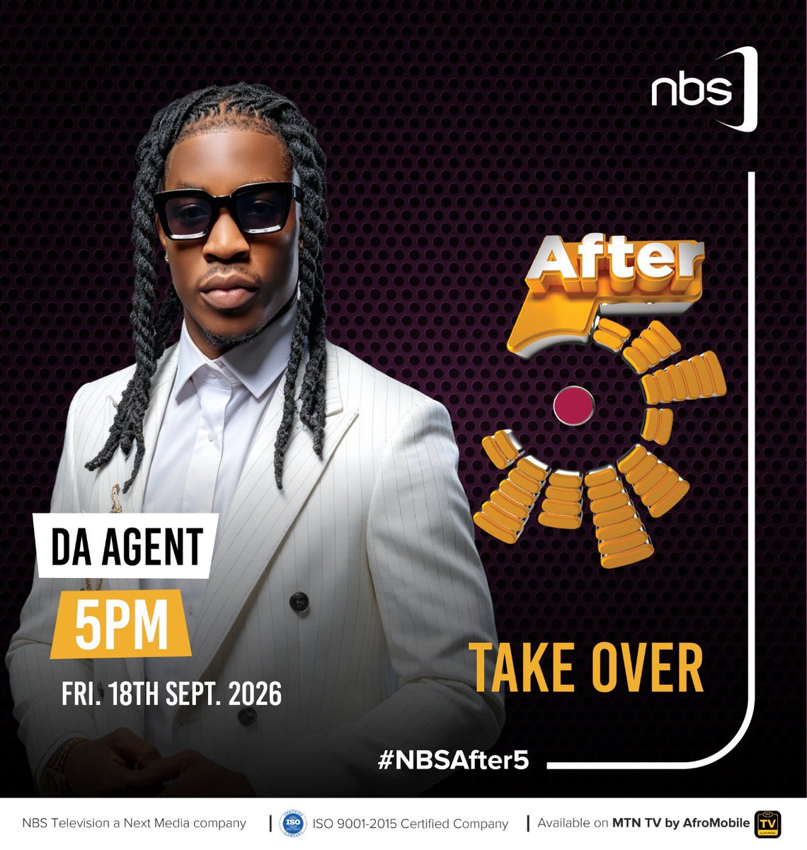 daagentofficial's tweet photo. This evening we on @NBSAfter5 #Bampe🔥 https://t.co/dt3fx76lGU
