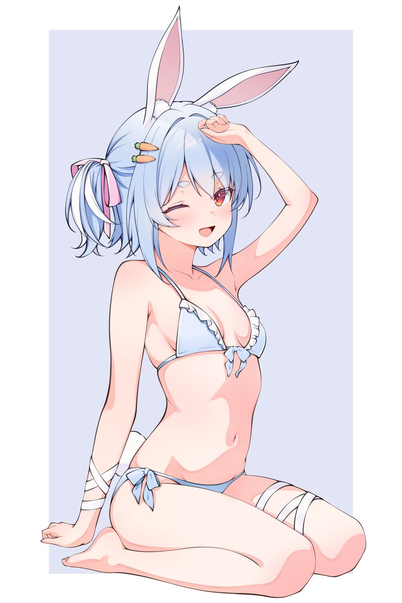maccaron61's tweet photo. 夏の終わり🩵
#ぺこらーと https://t.co/d8abQq2gJW