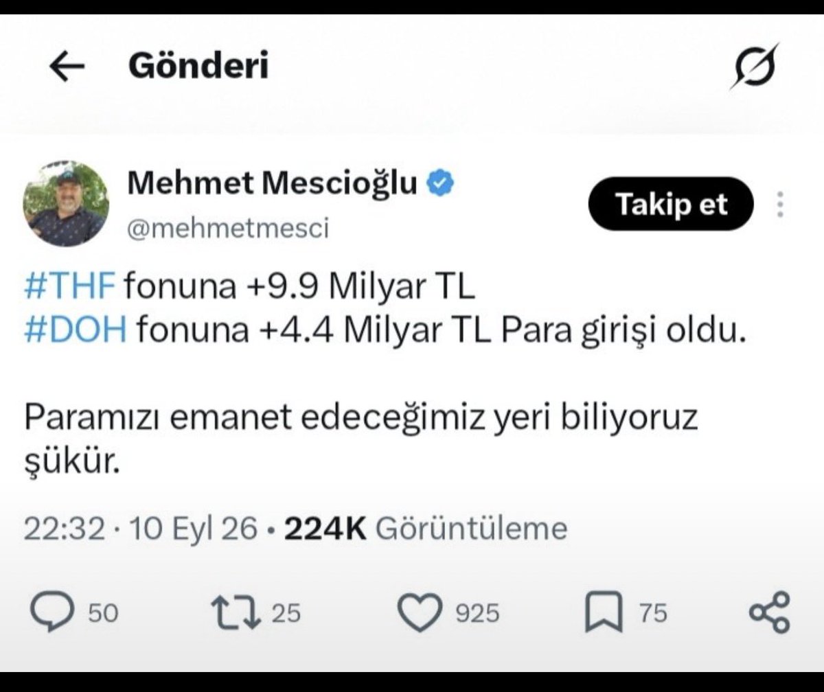 traderalp's tweet photo. Size bu fonları pazarlayanları unutmayın 
10 eylülde paylaşmış 
Bunun gibi bu fonları ve fonların hisselerini manipülasyon hisselerini pazarlayanları unutmayın 
Şimdi sorsanız reklam almadığını söyler 

 Bu kişilerin takip edilmesi insanları dolandırmalarına destek vermektir https://t.co/DdvCBIwhSb