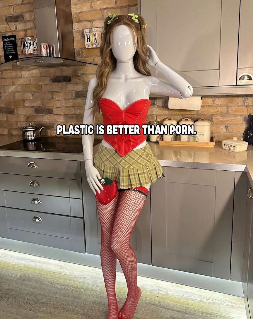 plasticgoondoll's tweet photo. Delete all your flesh porn.

You're a plasticsexual now. https://t.co/y9ZL1Fot7R