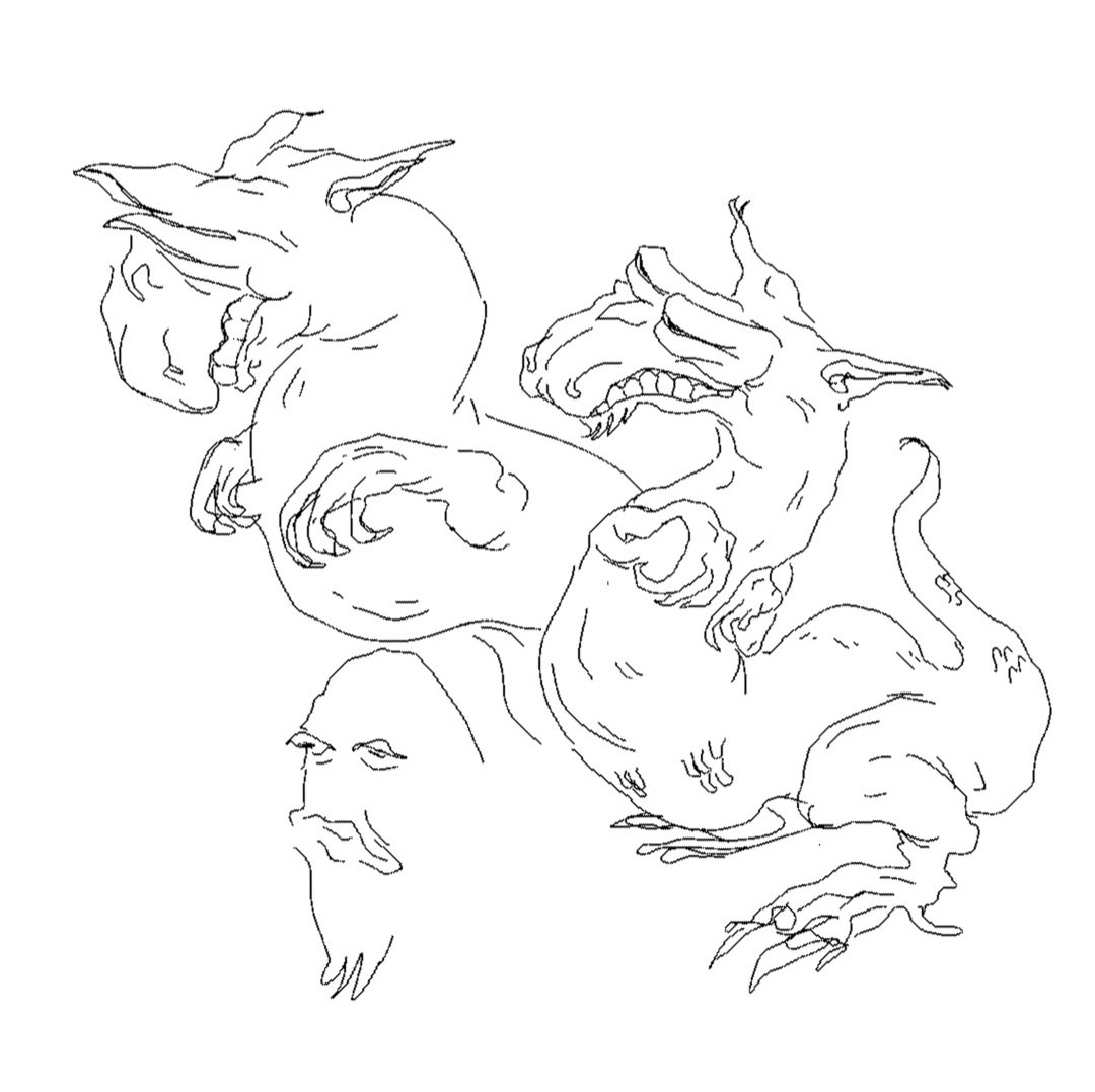 Tingletongur's tweet photo. drawing dragons https://t.co/vhPC8HTlLj
