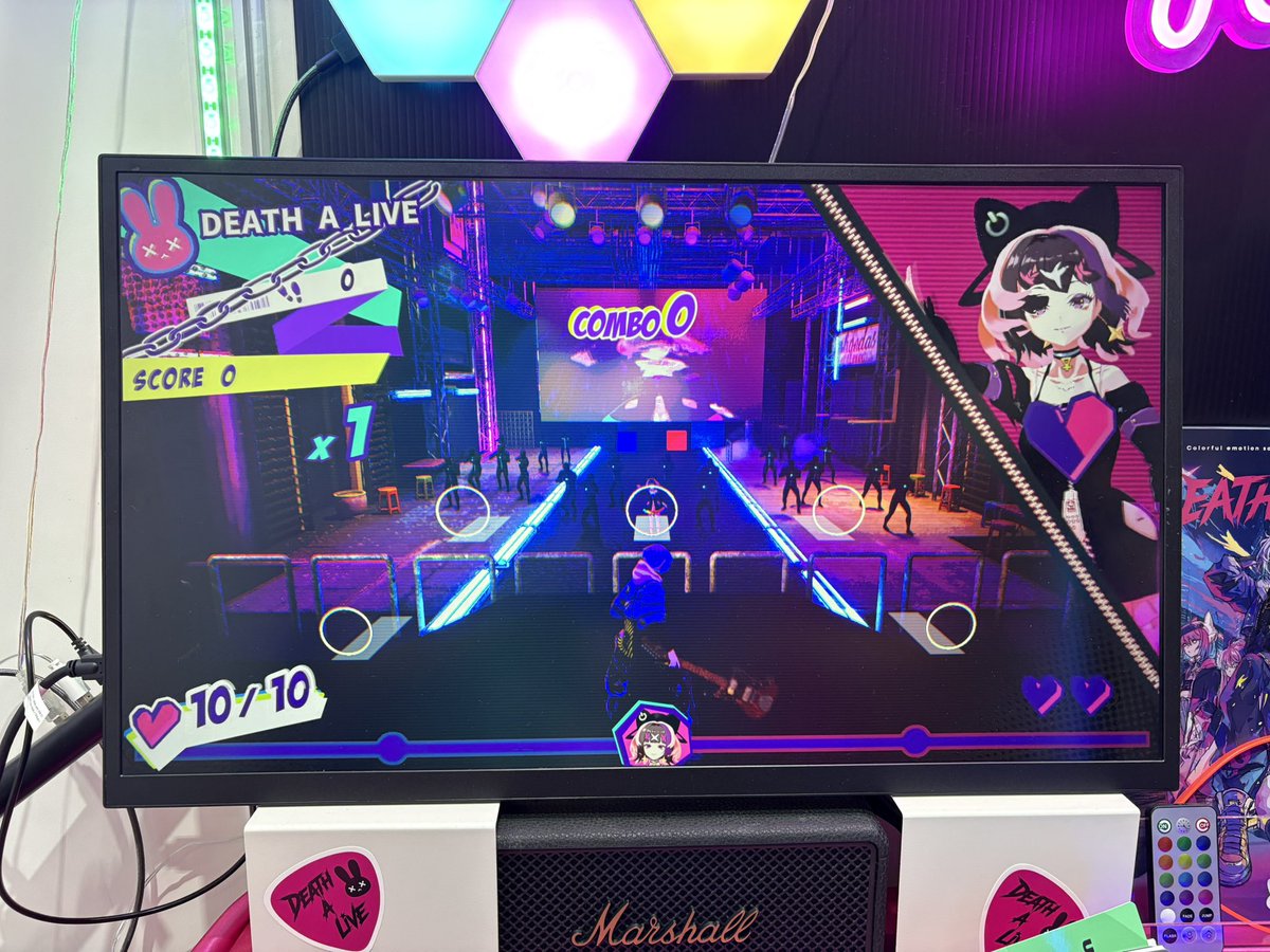 nau_kawase's tweet photo. #TGS2026 
創風ブースでDEATH A LIVE 試遊させてもらいました！
かなり凝っていて、クオリティ高い。
完成が楽しみな作品😊 https://t.co/QnrQ4UXWfZ