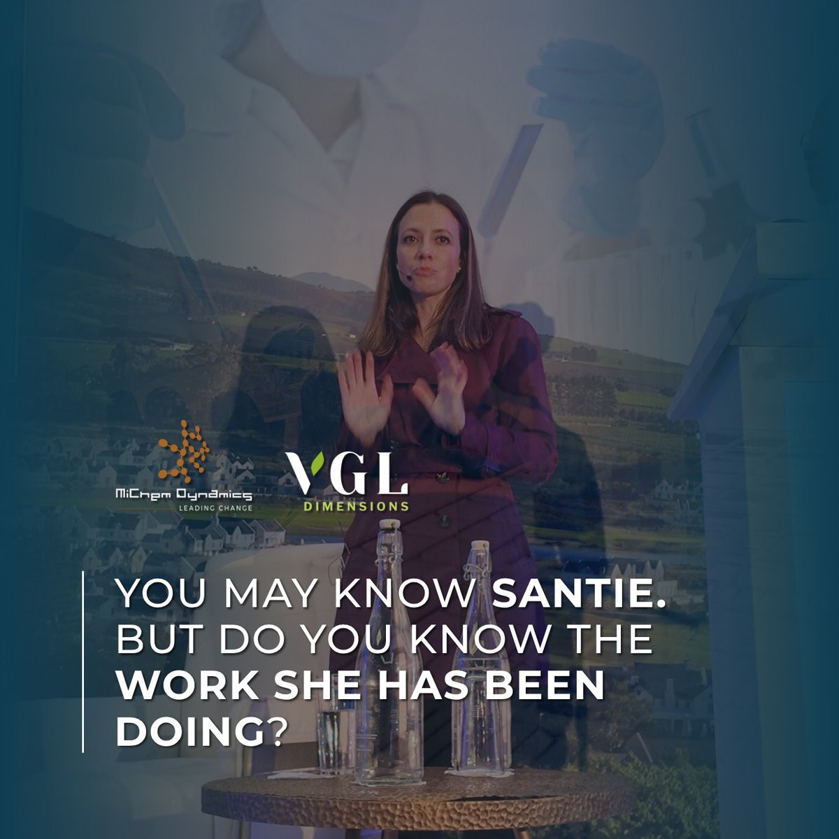 VGLDimensions's tweet photo. Know Santie? But do you know her impact? With 22 years in healthcare and lab quality, she focuses on people behind systems. Leadership, emotional intelligence, and healthy work cultures are her mission. “It’s about healing workplaces.” #HealthcareLeadership #EmployeeWellness https://t.co/AKQwdV1p3Z