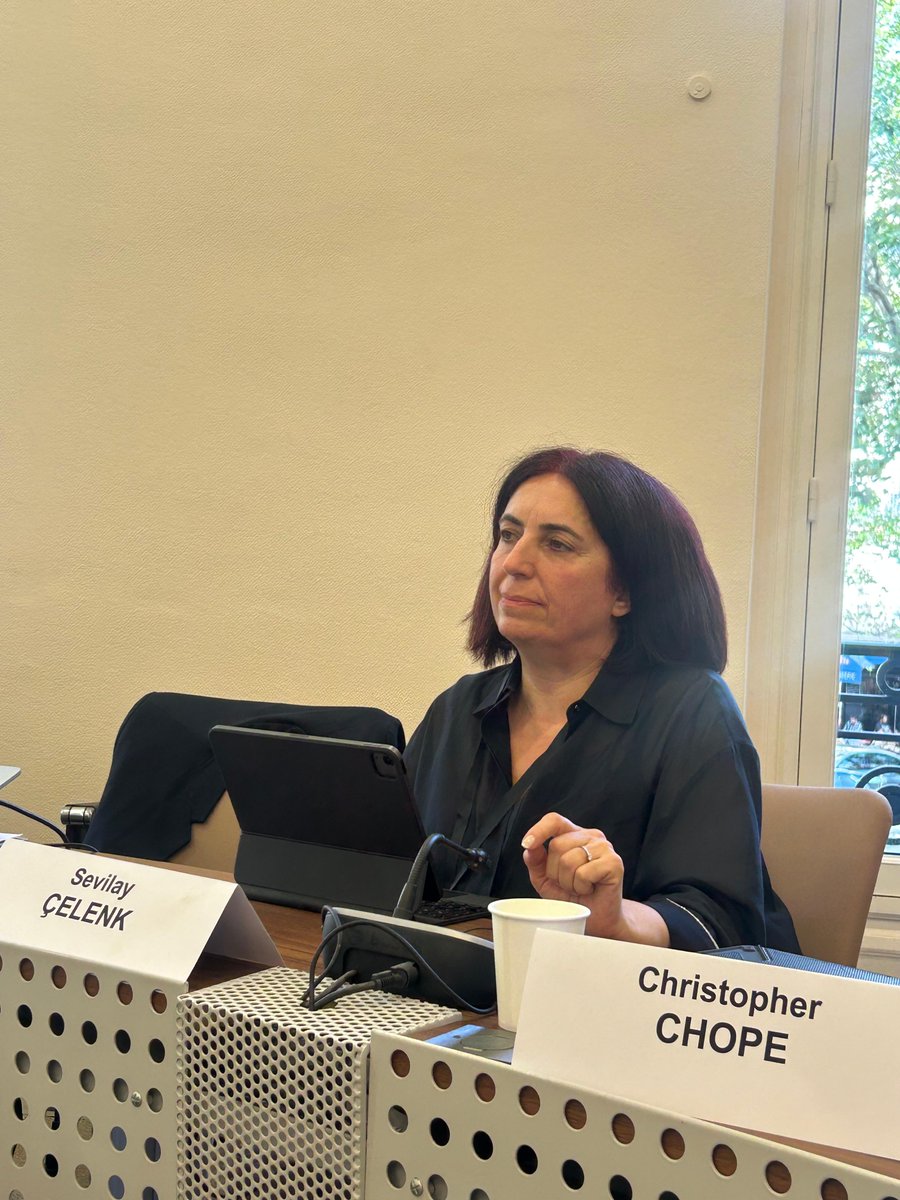 SevilayyCelenk's tweet photo. We are attending the meeting in Paris of the Committee on Equality and Non Discrimination (EGA) of the Parliamentary Assembly of the Council of Europe (PACE), of which I am a member and one of the vice-chairs.

At the meeting, the urgent situation caused by the severe pressure, detentions, and arrests targeting LGBTI+ individuals and organizations in Türkiye over the past week was the first item on the agenda. Following the Chair Beatrice Fresco Rolfo’s assessment of the emergency, the floor was first given to the participants from Türkiye: My remarks, delivered as the first speaker, are provided below:

“First and foremost, I would like to state that I wish I did not have to speak here, in the presence of my colleagues, about the events unfolding in our country in recent days.

Unfortunately, however, we are facing developments that go far beyond what could simply be described as “alarming” or “unpleasant.” We are witnessing an extremely serious and increasingly dire situation, accompanied by a great deal of misinformation and confusion.

Yes, this oppression is nothing new. It affects everyone, from artists to academics, from politicians to the entire opposition. However, the situation regarding LGBTI+ people, rights advocates, and LGBTI+ organizations is particularly alarming.

And I believe it is both necessary and important to discuss this issue.

Since the night of September 12, Türkiye has been witnessing an escalating wave of repression targeting LGBTI+ rights advocates, activists, and organization’s board members. Operations have spread across 15 provinces. Numerous people have been detained and arrested. LGBTI+ organizations have also become the target of investigations.

This crackdown is not limited to arrests and detentions. Access to the websites and social media accounts of numerous journalists, women’s organizations, LGBTI+ organizations, and human rights defenders has been blocked -sometimes entire accounts or sites, and other times individual posts and content. At the same time, there have been nighttime raids and arrests targeting sex workers, particularly trans sex workers.

It is important to distinguish between these issues: the crackdown on sex workers is not the same as the crackdown on LGBTI+ organizations and rights advocates (and the reverse is equally true). Therefore, when these very different issues are presented to the public within the same framework -such as “obscenity” and “morality”- an extremely misleading picture emerges. In a conservative society like Turkey, framing LGBTI+ identities and advocacy within the context of crime, immorality, or obscenity can weaken societal sensitivity toward the rights, dignity, and existence of LGBTI+ people, while reinforcing prejudice and hatred.

At the same time, the pressure on sex workers, particularly trans sex workers, further exacerbates their already extremely vulnerable situation and carries the risk of reinforcing their criminalization and marginalization.

We are also deeply concerned that legitimate European funding provided to civil society organizations is being portrayed as evidence of externally supported terrorist activities or “foreign interference.” We must acknowledge that this is not merely an attack directed at us in Türkiye. This situation carries a directly accusatory dimension for Europe as well as for the European institutions and organizations providing this legitimate support. We must not lose sight of the fact that this is an attack directed at all of us.

We are grateful for the solidarity shown from the very beginning by the Council of Europe Commissioner for Human Rights, the European Parliament, Amnesty International, and PACE, including PACE’s General Rapporteur on LGBTI+ Rights, Kate Osborne. Your solidarity is important, and we thank you for not leaving human rights defenders in Türkiye alone.

However, what is happening now goes far beyond a situation that can simply be described as “alarming.” As each day passes, we feel increasingly trapped by the pressures in a country that is moving along an extremely alarming trajectory toward authoritarianism. That is why international solidarity must go beyond mere expressions of concern, and it must be recognized that what is happening here is an attack not just against us, but against all of us. 
Thank you

Avrupa Konseyi Parlamenter Meclisi’nin (AKPM), üyesi ve başkan yardımcılarından biri olduğum, Eşitlik ve Ayrımcılığın Önlenmesi Komitesi’nin (EGA) Paris’teki toplantısındayız. 

Toplantıda, Türkiye’de LGBTI+’lara  ve  LGBTI+  kurumlarına yönelik son bir haftadır  yaşanan ağır baskı, gözaltılar ve tutuklamaların  yarattığı  acil  durum  gündemin  ilk  konusuydu.   Başkanı Beatrice Fresco-Rolfo’nun  yaptığı  acil durum değerlendirmesini takiben önce Türkiyeli katılımcılara söz verildi: İlk sözü alarak yaptığım konuşma aşağıdadır.

Öncelikle şunu belirtmek isterim ki, son günlerde ülkemizde yaşananlar hakkında, özellikle de burada, meslektaşlarımızın huzurunda konuşmak zorunda kalmamayı dilerdim.

Ancak ne yazık ki, sadece “endişe verici” ya da “hoş olmayan” olarak nitelendirilebilecek sınırların çok ötesine geçen gelişmelerle karşı karşıyayız. Çok sayıda yanlış bilgi ve kafa karışıklığının eşlik ettiği, son derece ciddi ve giderek daha da vahim bir duruma tanık oluyoruz.

Evet, bu baskı yeni bir şey değil,  sanatçılardan akademisyenlere, siyasetçilerden tüm muhalefete kadar herkesi etkiliyor. Ancak LGBT+larla ,  hak  savunucuları  ve  LGBT+  kurumlarıyla ilgili durum özellikle endişe verici.

Ve bu konuyu konuşmanın hem gerekli hem de çok önemli olduğunu düşünüyorum.

12 Eylül gecesinden bu yana Türkiye, LGBTI+ hakları savunucularını, aktivistlerini ve dernek yöneticilerini hedef alan ve giderek şiddetlenen bir baskı dalgasına tanık oluyor. Operasyonlar 15 ilde yaygınlaştı.  Çok sayıda kişi gözaltına alındı ve tutuklandı. LGBTI+ örgütleri de soruşturmaların hedefi haline geldi.

Bu baskı, tutuklamalar ve gözaltılarla sınırlı değil. Çok sayıda gazetecinin, kadın örgütlerinin, LGBTI+ örgütlerinin ve insan hakları savunucularının internet sitelerine ve sosyal medya hesaplarına erişim engellendi.  Bazen hesapların veya sitelerin tamamı, bazen de tek tek paylaşımlar ve içerikler. Aynı zamanda, seks işçilerini, özellikle de trans seks işçilerini hedef alan gece baskınları ve tutuklamalar yaşandı.

Bu konuları birbirinden ayırmak önemli: seks işçilerine yönelik baskı, LGBTI+ örgütlerine ve hak savunucularına yönelik baskı ile aynı şey değildir (tam tersi de aynı derecede geçerlidir). Dolayısıyla, bu birbirinden farklı konular kamuoyuna “müstehcenlik” ve “ahlak” gibi aynı çerçeve içinde sunulduğunda, son derece yanıltıcı bir tablo ortaya çıkmaktadır. Türkiye gibi muhafazakar bir toplumda, LGBTI+ kimliklerini ve hak savunuculuğunu suç, ahlaksızlık veya müstehcenlik çerçevesine oturtmak, LGBTI+ bireylerin haklarına, haysiyetine ve varlığına yönelik toplumsal duyarlılığı zayıflatırken, önyargı ve nefreti pekiştirebilir.

Aynı zamanda, seks işçilerine ,  özellikle trans seks işçilerine yönelik baskı, onların  zaten son derece savunmasız olan durumlarını daha da derinleştiriyor ve bu kişilerin suçlu muamelesi görmesini ve marjinalleşmesini pekiştirme riski taşıyor.

Sivil toplum kuruluşlarına sağlanan meşru Avrupa fonlarının, sanki dışarıdan desteklenen terörist faaliyetlerin ya da “yabancı müdahalenin” kanıtıymış gibi gösterilmesinden de derin endişe duyuyoruz. Bunun sadece Türkiye’deki bize yönelik bir saldırı olmadığını kabul etmeliyiz. Bu durum, Avrupa için ve bu meşru desteği sağlayan Avrupa kurumları ve kuruluşları için de doğrudan suçlayıcı bir boyut taşıyor. Bunun hepimize yönelik bir saldırı olduğu gerçeğini gözden kaçırmamalıyız.

Avrupa Konseyi İnsan Hakları Komiseri, Avrupa Parlamentosu, Uluslararası Af Örgütü ve PACE’nin, PACE’nin LGBTI+ların Hakları Genel Raportörü Kate Osborne da dahil olmak üzere, en başından beri gösterdiği dayanışmaya minnettarız. Dayanışmanız önemlidir ve Türkiye’deki hak savunucularını yalnız bırakmadığınız için size teşekkür ederiz.

Ancak şu anda yaşananlar, artık sadece “endişe verici” olarak nitelendirilebilecek bir durumun çok ötesine geçmiştir. Gün geçtikçe otoriterliğin son derece kaygı verici bir yörüngesinde ilerleyen bir ülkede baskılar neticesinde kendimizi giderek daha fazla kapana kısılmış hissediyoruz. İşte bu nedenle uluslararası dayanışma, endişe beyanlarının ötesine geçmelidir ve burada yaşananların sadece bize değil, hepimize yönelik bir saldırı olduğu kabul edilmelidir. 
Teşekkür ederim.

#LGBTIRights
@KaosGL 
@galadernegi 
@DEMGenelMerkezi 
@DemPartiKadin 
@insanhaklari 
@BarisAkademik 
@TBMMresmi 
@ihdgenelmerkez 
@tbmmkefek 

@esik_platform 
@kadinkoalisyonu