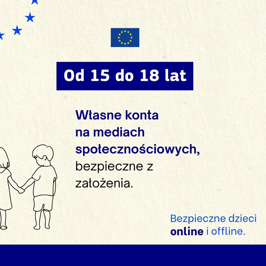 EUinPL's tweet photo. Dzieci zasługują na to, by być dziećmi — także w internecie 💙

Proponujemy Akt w sprawie ochrony dzieci, który wprowadza środki adekwatne do wieku: bez uzależniających funkcji, niechcianego kontaktu, filtrów upiększających i transmisji na żywo przez nieletnich. https://t.co/wnzCbAZJ1b