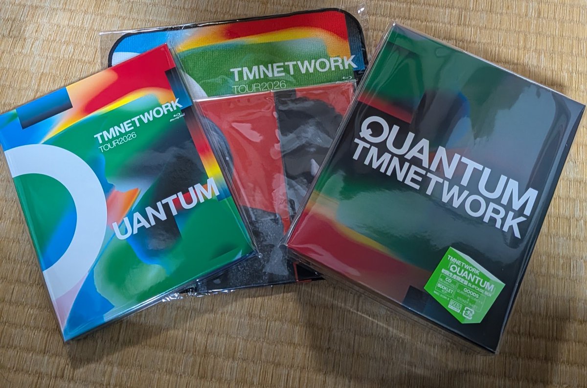 5zigenjunkers's tweet photo. 我が家にも届きました🙌
#QUANTAM
#TMNETWORK
#FANKS https://t.co/gvvETdiUKd