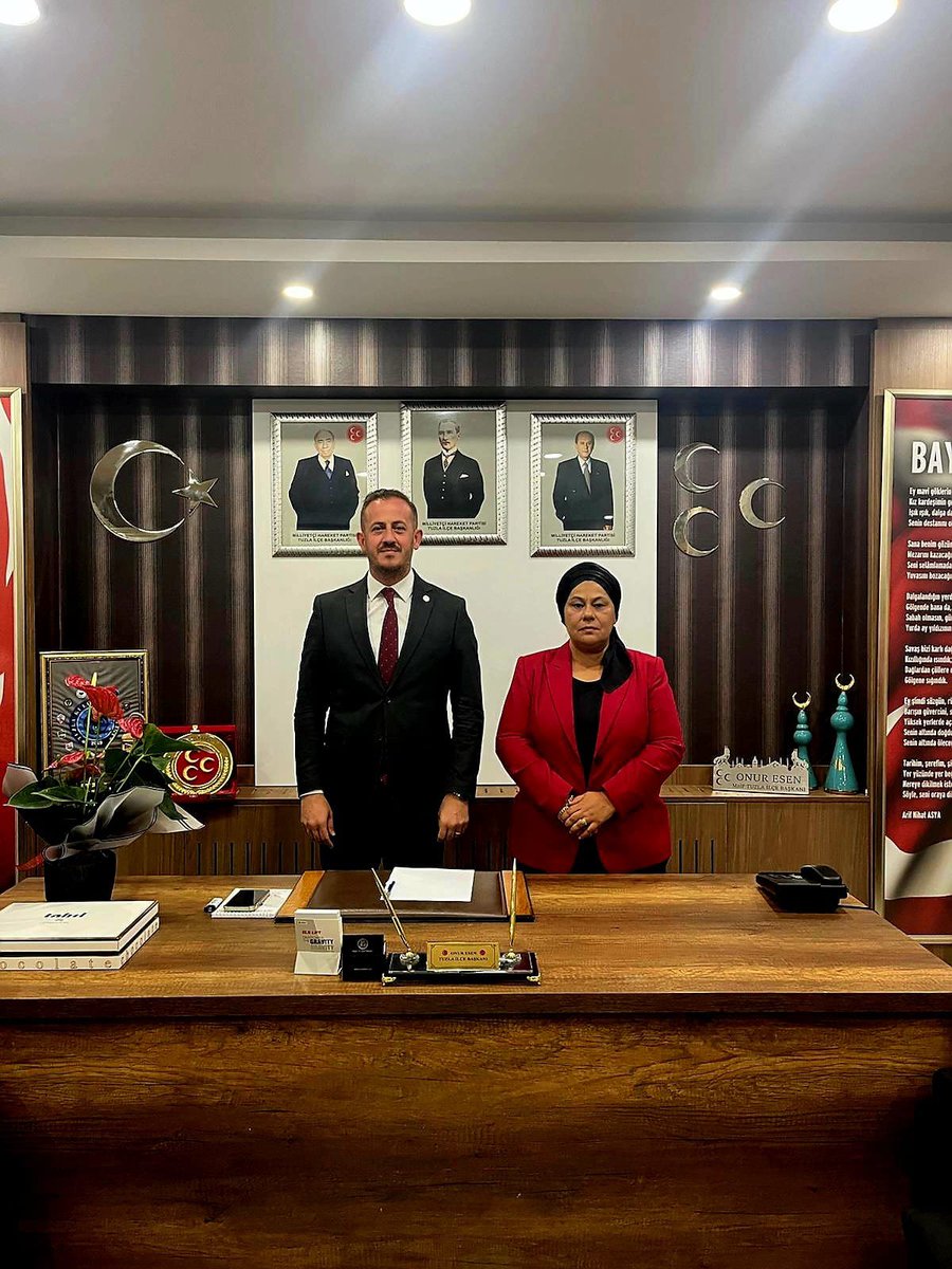 MHPTuzla__'s tweet photo. İlçe Başkanımız Sn.Onur ESEN'in Tensipleriyle, İlçe Kadın, Aile, Çocuk ve Engelli Politikaları 'KAÇEP' Başkanlığı Görevine Sn.Nilüfer ŞAHİN Atanmıştır.

Sn.Nilüfer ŞAHİN'e yeni görevinde başarılar diliyor, atamasının teşkilatımıza hayırlı ve uğurlu olmasını temenni ediyoruz.

Rabbim mahcup etmesin. 🇹🇷

#MHPİstanbul
#MHPTuzla
#OnurESEN
