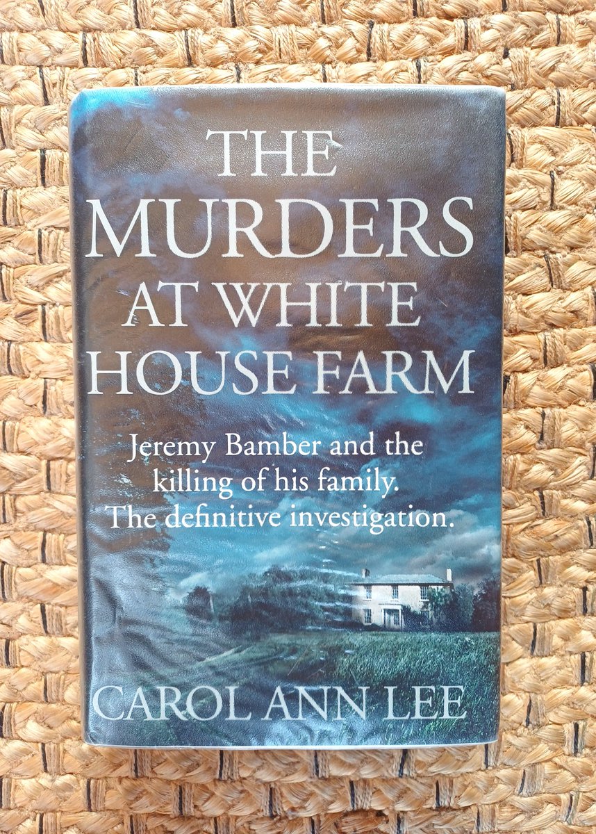 LWestwoodAuthor's tweet photo. #BookOfTheWeek my choice this week is #truecrime - a deep dive into darkest Essex!! The Murders at White House Farm by Carol Ann Lee (1985) - for those with long memories, the Jeremy Bamber case #amreading https://t.co/1O7DoGfRzy