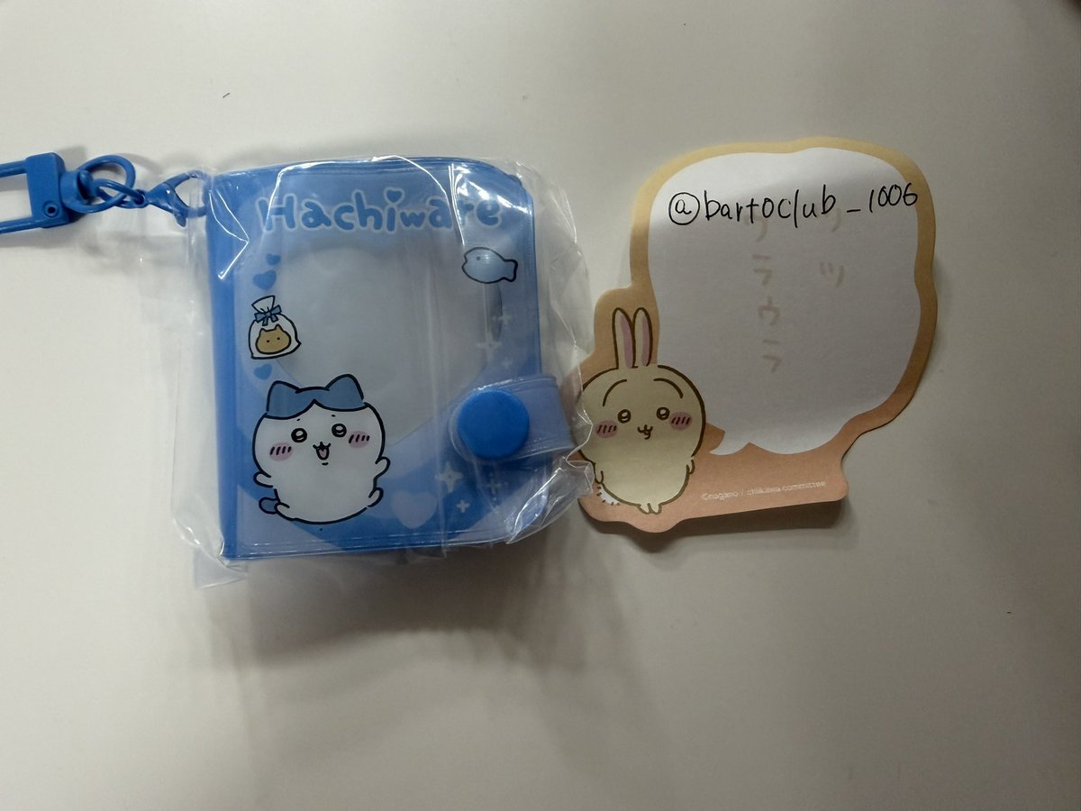 bartoclub_1006's tweet photo. 【交換】
ちいかわミニコレクトブックキーホルダー

譲:ハチワレ
求:ちいかわ

岩手県南手渡し又は郵送
検索からでもよろしくお願い致します https://t.co/ZJhJmgB5eb