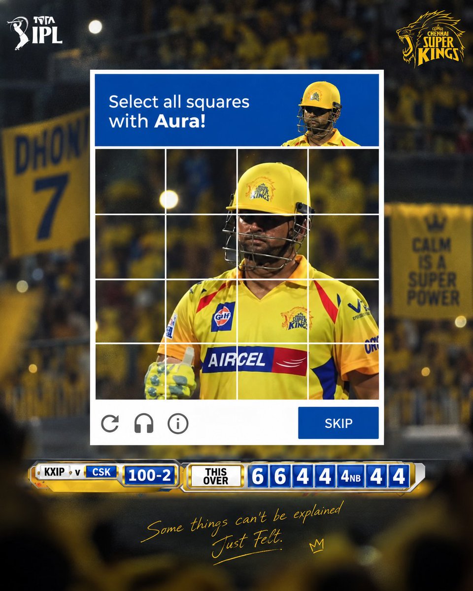 Vinay_IRL's tweet photo. @ChennaiIPL Aura 🥶 https://t.co/ryV4bO43i9