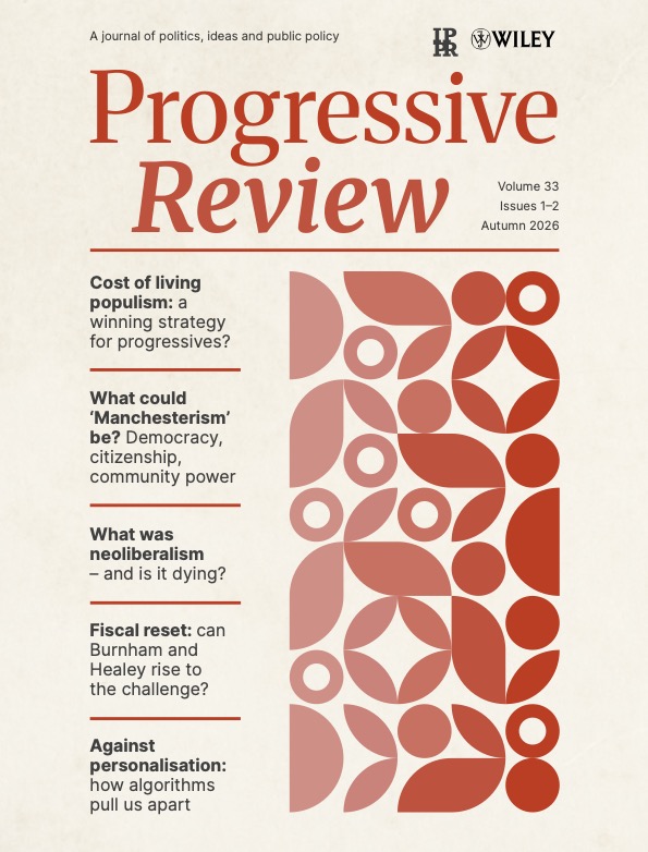 ngarland93's tweet photo. Excited to be relaunching @IPPR's journal of politics, ideas and public policy, Progressive Review, with a new look, new editorial team and a new advisory board. https://t.co/b4WjoChzw1