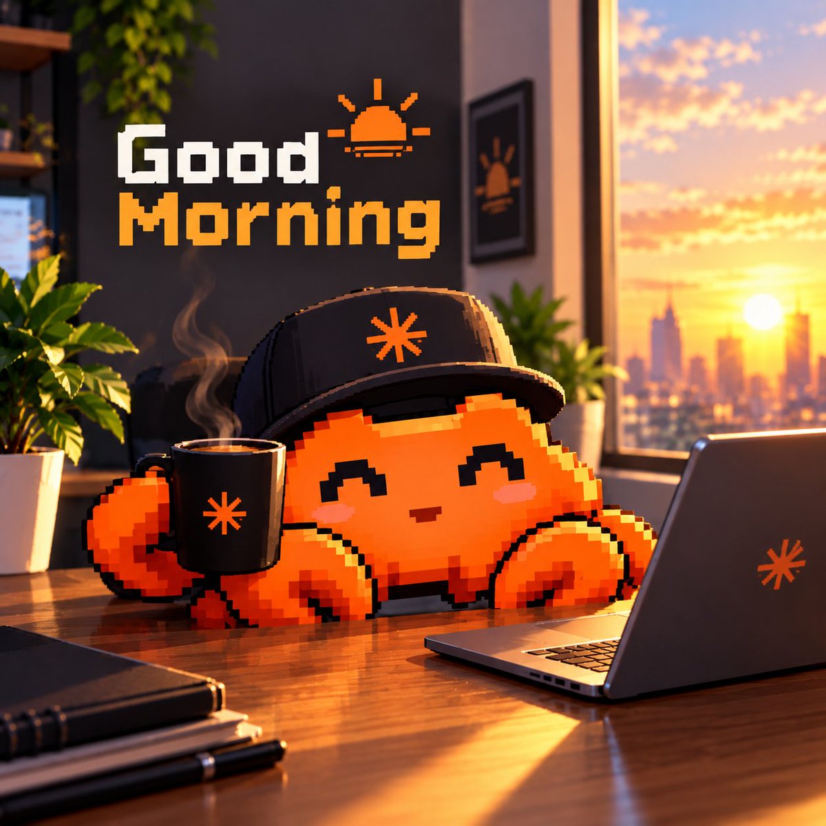 Clawd_Robinhood's tweet photo. GM Clawders. https://t.co/BwF7mGyOko