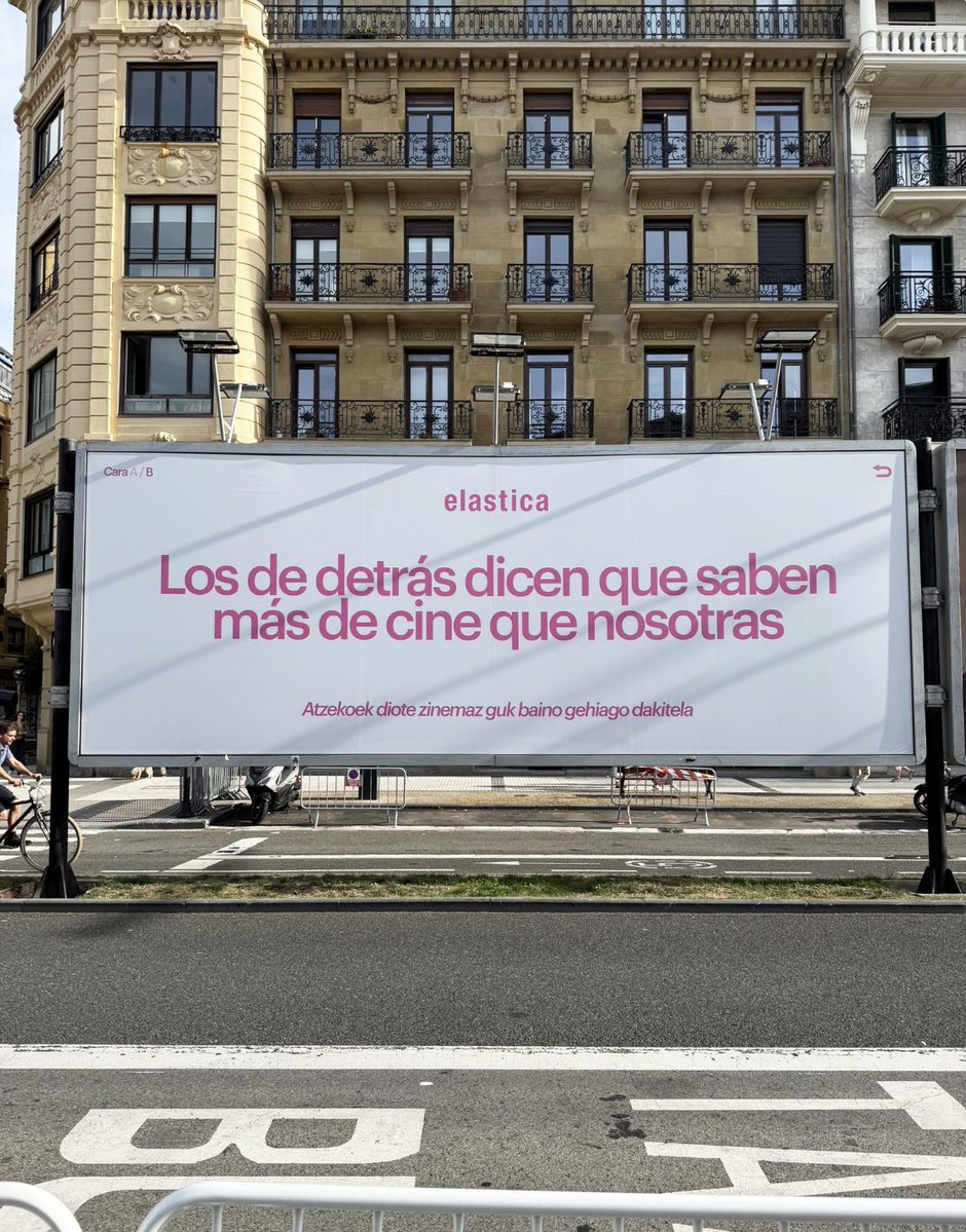 Filmin's tweet photo. Tus amigas cinéfilas ya andan por @sansebastianfes 💚🩷 https://t.co/0oy7DmSpNh