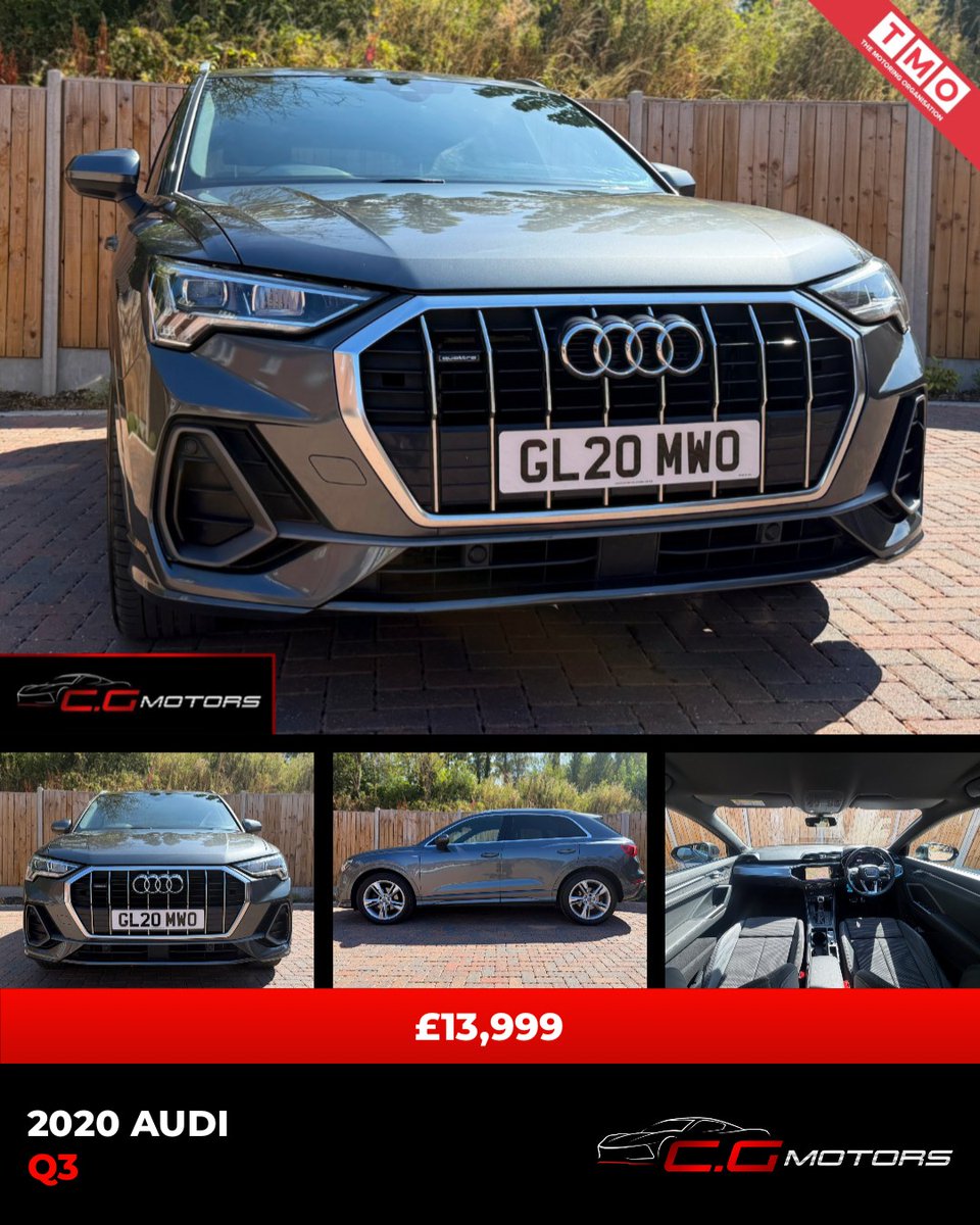 DelphaKras57mq's tweet photo. 2020 Audi Q3 2. 0 TDI 35 S line - £13, 999 
2L Diesel, Automatic 
112, 600 miles 

Finance available 
Warranty 
Part exchange welcome 

Buy with confidence—read our 5-star Google reviews. Contact us: 0114 438 9191 https://t.co/R5Waxfix91