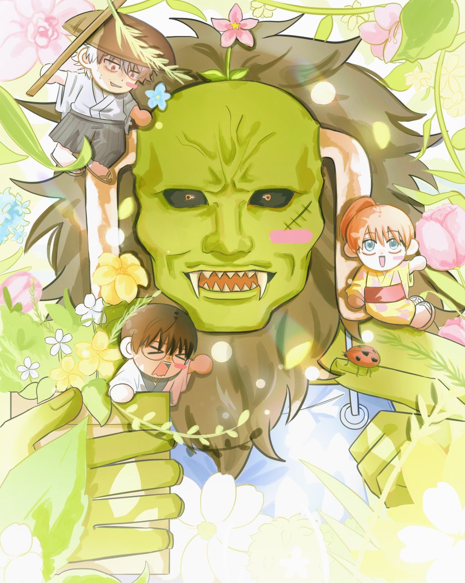 ookamiblu_'s tweet photo. 💐 #銀魂 #GINTAMA #坂田銀時 #神樂 #志村新八 https://t.co/w3iNzoypkl