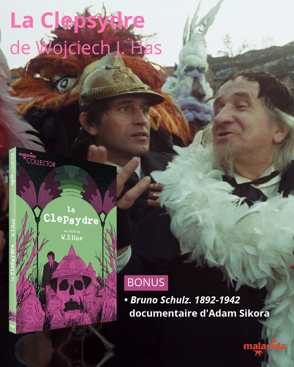 Malavida_Films's tweet photo. Dispo dès maintenant en édition DVD Collector !
Expérience hypnotique et fascinante qui a révolutionné le cinéma et influencé des auteurs comme #Lynch ou #Nolan. Un sommet et une consécration pour W. J. Has avec un Prix au Festival de Cannes en 1973. https://t.co/c8PbcEsaAz