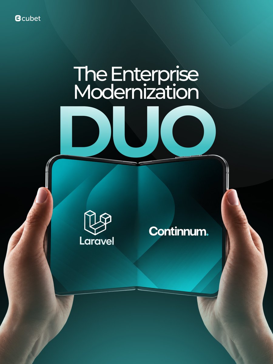 hellocubet's tweet photo. The Goated DUO!

Continuum is what Laravel dreamed it could be, and Cubet just simply said yes.

Explore the possibilities of Continnum with Cubet.

#duo #appleindia #iphones #iphoneduo https://t.co/MLLriKhyz9