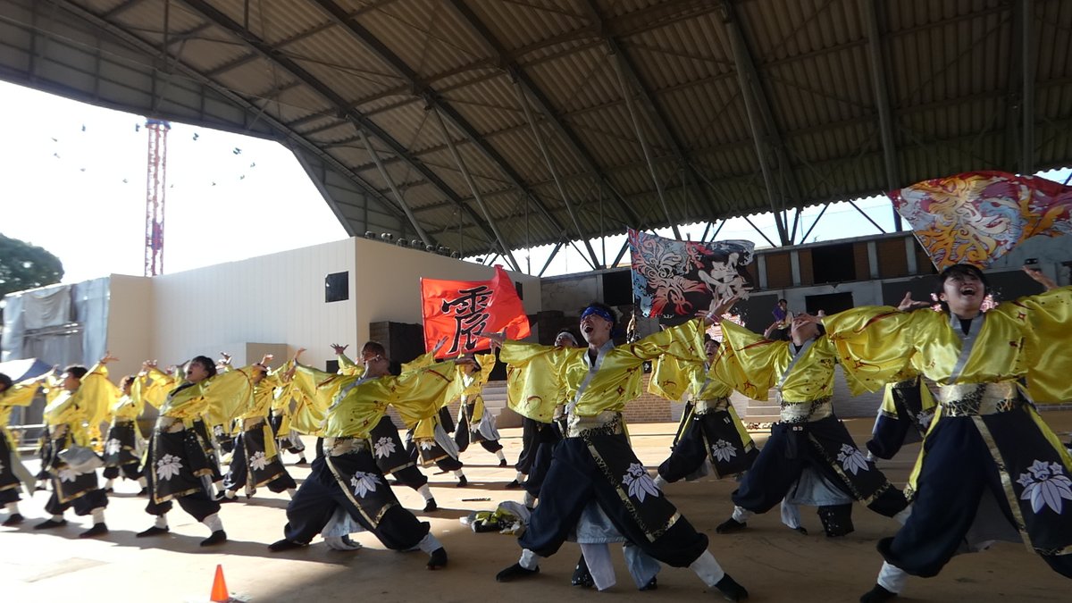 529sf's tweet photo. 下関市立大学 震 
さのよいファイヤーカーニバル 2026/07/19 レインボードーム会場 https://t.co/NHsrgsqAlG @YouTubeより 

この熱気よ！
#震 
#下関市立大学 
#さのよいファイヤーカーニバル 
#yosakoi #よさこい https://t.co/zlQTk1YFCX