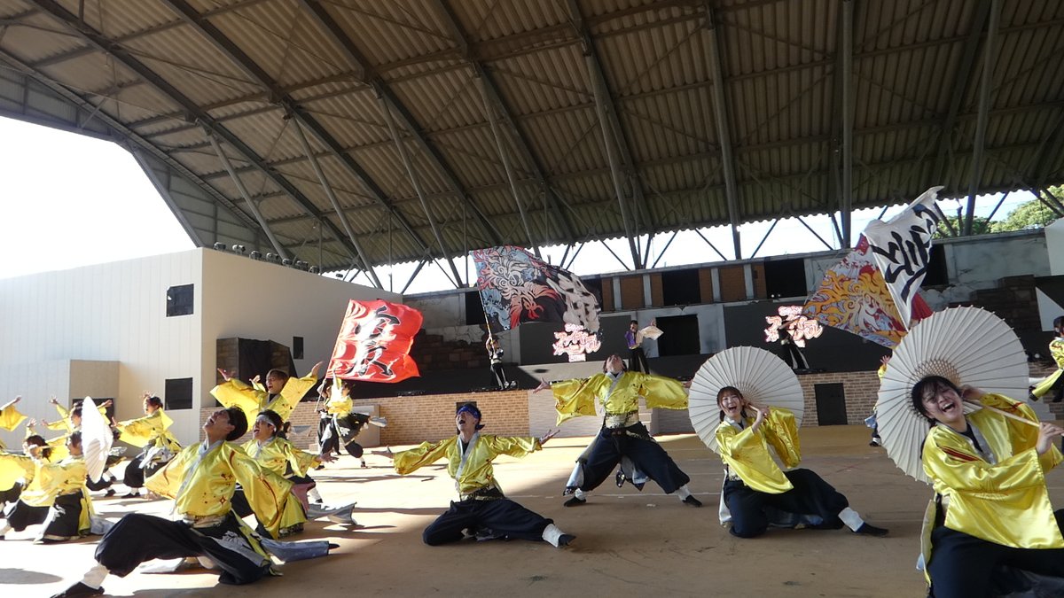 529sf's tweet photo. 下関市立大学 震 
さのよいファイヤーカーニバル 2026/07/19 レインボードーム会場 https://t.co/NHsrgsqAlG @YouTubeより 

この熱気よ！
#震 
#下関市立大学 
#さのよいファイヤーカーニバル 
#yosakoi #よさこい https://t.co/zlQTk1YFCX
