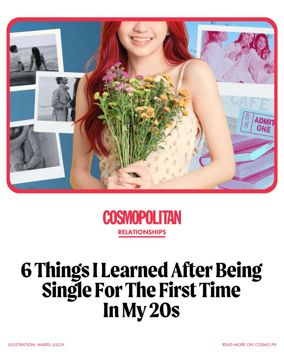 cosmo_ph's tweet photo. Important reminder: Being single isn't a space I need to fill—I'm just as happy on my own 🫂

READ HERE: https://t.co/t0ouSeMp9s https://t.co/zGyjfBPRFn