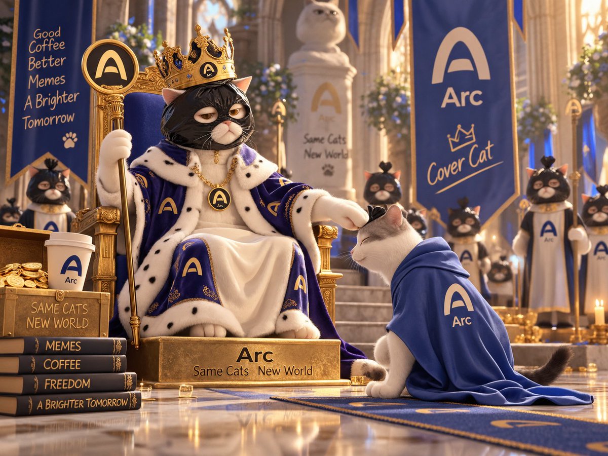 Covercgo's tweet photo. Mascot of Luckin Coffee: Masked Cat
Coming soon to the Arc Network. https://t.co/Zjghz15yuQ