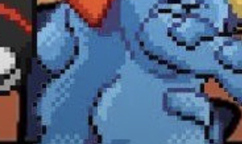 Boopy_mclovin's tweet photo. @90sPKMN Feraligatr had no business being this caked up but here we are https://t.co/p1t704i2Ar