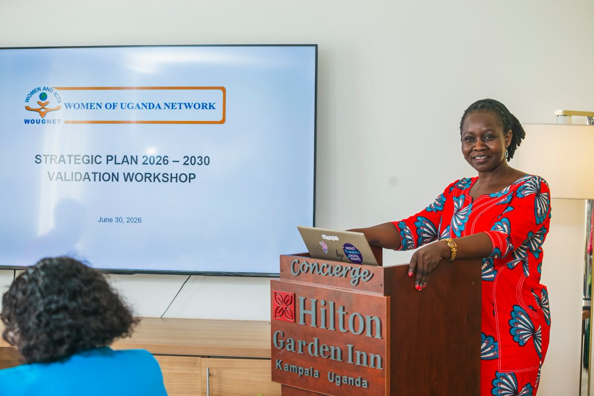 wougnet's tweet photo. The work behind the Strategy.

From the first consultations to the validation meeting and final launch, the WOUGNET Strategic Plan 2026–2030 has been a collective effort.

On 30 June 2026, partners and stakeholders gathered  to examine the draft Strategy, share recommendations and ensure that it reflected our shared priorities and ambitions.

The final Strategy carries the voices, experiences and aspirations of the people and communities connected to our work

Their insights helped strengthen the document and reaffirmed the importance of collaboration in advancing women’s rights, leadership and meaningful participation in digital spaces.

#WOUGNET #StrategicPlan #StakeholderEngagement #DigitalRights #GenderEquality