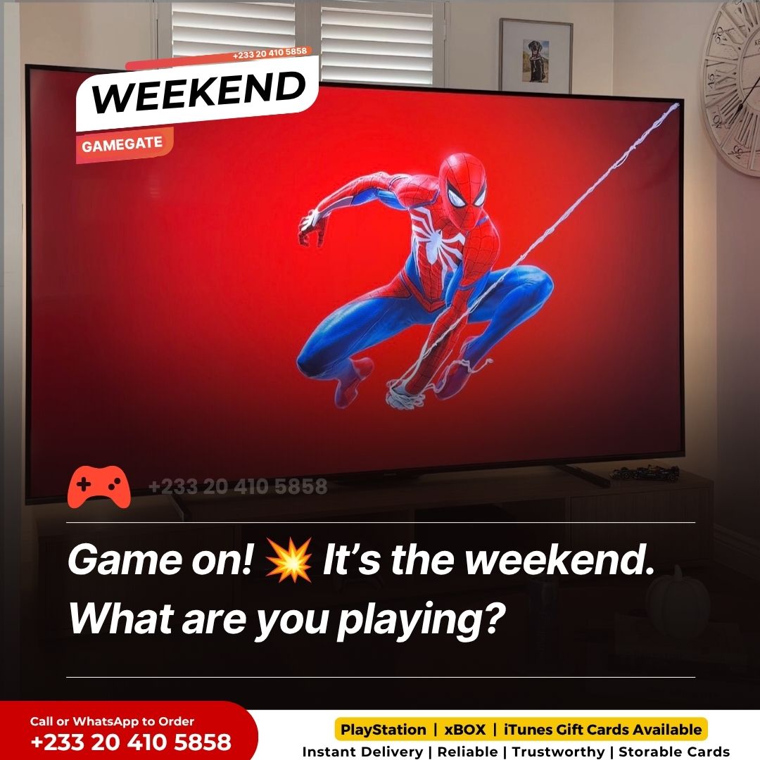 GameGateGh's tweet photo. Game on! 💥It’s the weekend — what are you playing?
#PlayStation #xbox #psn #gamers #gaming #ghana #GhanaGamers #GiftCards #PlayStationGhana #XboxGhana #NintendoGhana #GamingGhana #InstantDelivery #GiftCardGhana #GhanaGaming #PSNGhana https://t.co/sgVh3StbjC