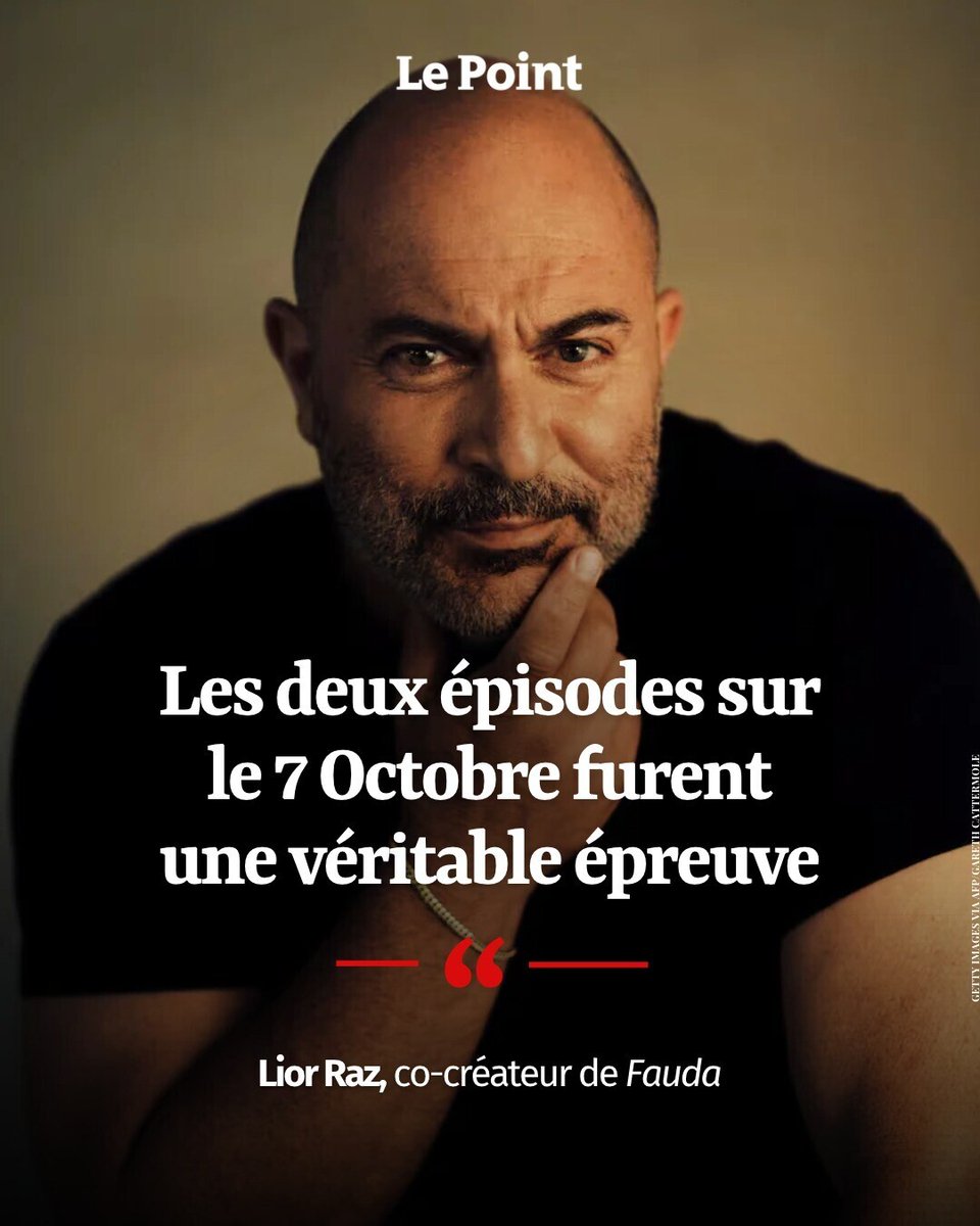 LePoint's tweet photo. 💬 Celui qui est aussi l’acteur principal de #Fauda s’était confié en exclusivité au « Point », cet été, sur les coulisses douloureuses de la saison 5 du feuilleton israélien phénomène. Voici l’échange dans son intégralité.

Par @JohnPlissken
➡️ https://t.co/QaET7hzWpg #ARelire https://t.co/7UcCBMSYIj
