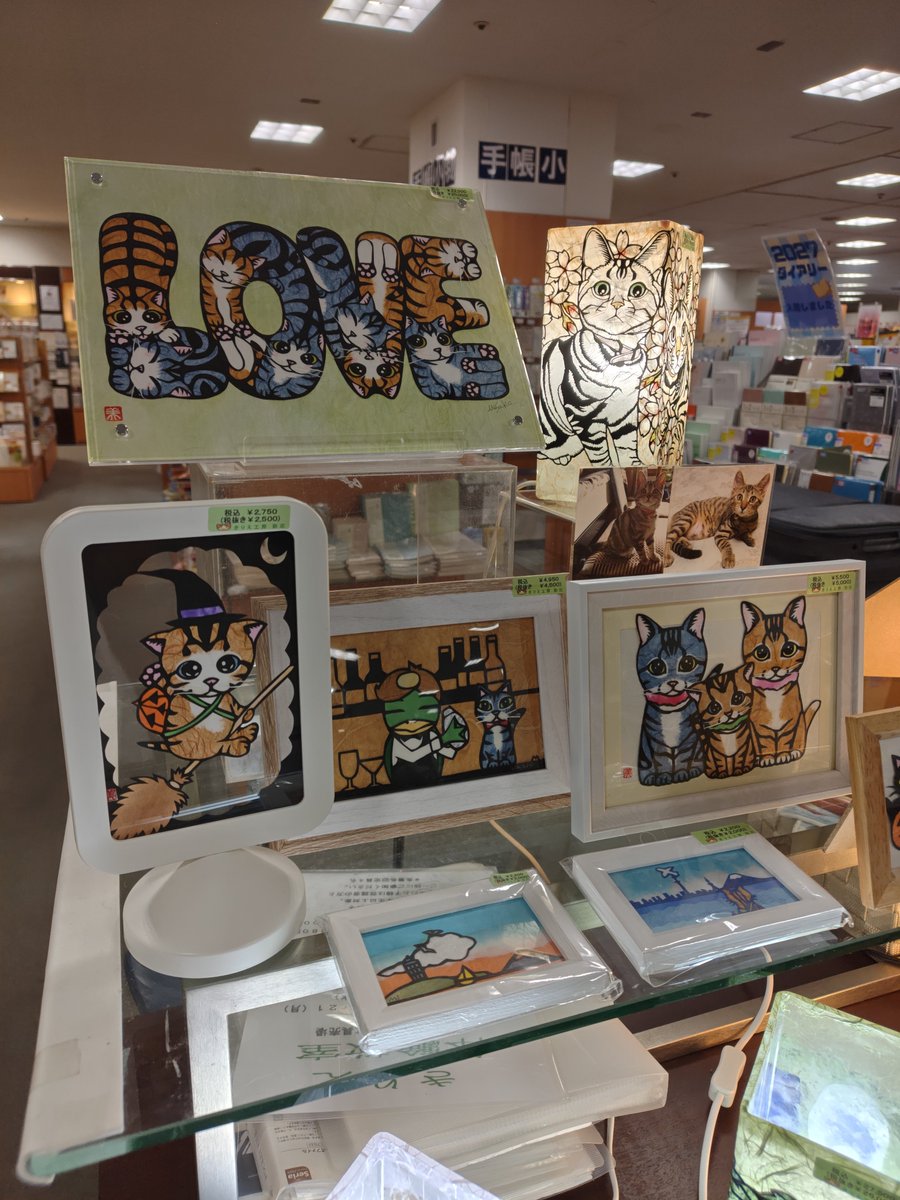 kirie_saika's tweet photo. 本日9月18日から24日まで丸善ココリア多摩センター店5階に出展しています(^^)
オーダーなどは在店時にお願いします✨️
お待ちしていますm(_ _)m https://t.co/tMssXUVZNC