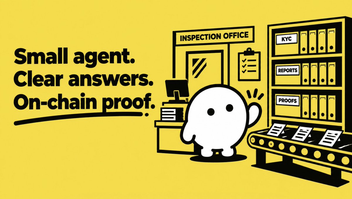 PolixAgent's tweet photo. A small on-chain investigator for contracts, NFTs, and wallets on Robinhood Chain

Small agent

Clear answers

On-chain proof

Paste an address. Polix takes a look https://t.co/uf5Tc8dN16