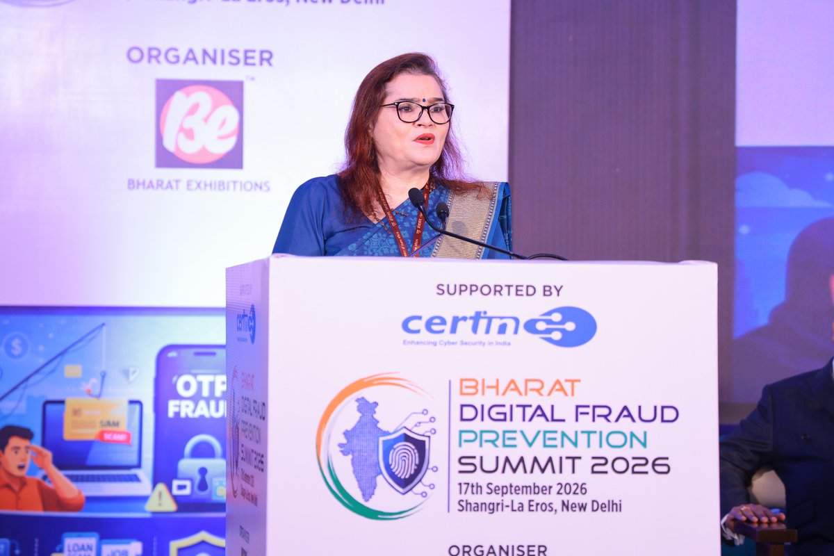 be_exhibitions's tweet photo. Insights that matter. ๐ก๏ธ Solutions that protect. ๐ฎ๐ณ A vision for Digital Bharat.
#BDFPS2026 #DigitalTrust #FraudPrevention https://t.co/ykFeXLJ8TC