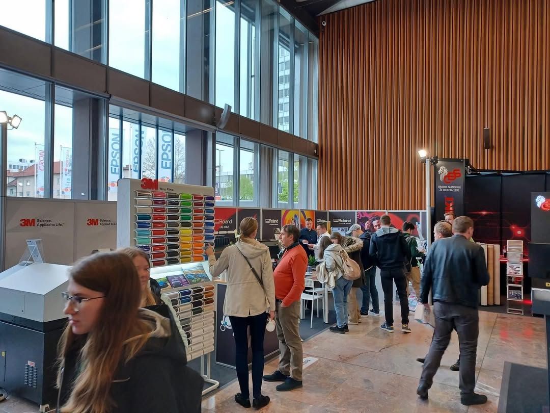 DinaMerancio's tweet photo. We’re at Print21 in Ljubljana again this year. We’re here until tomorrow—come visit our stand. https://t.co/0RuWGI70hB